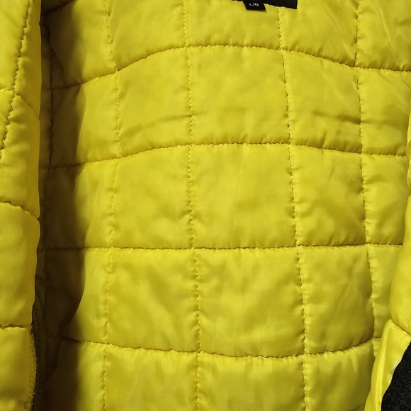 Canada Weather Gear Black/Yellow Hooded Zip-Up Lightweight Jacket - Picture 13 of 15